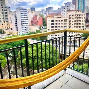 Apartamento Completo Lux Com Piscina Na Cobertura, Republica , São Paulo Brasil